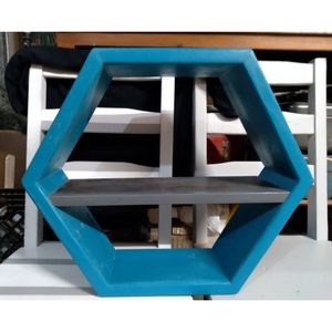Hexagon Wall Shelf